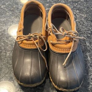 L.L. Bean Women’s Size 9 Rubber Mocs Made In Maine